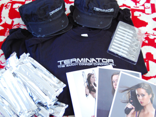 Illustration for article titled Caption this Photo to Win A Cyborg-Sized Load Of Terminator Gear